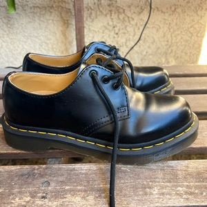 Dr Martens leather Oxford shoes